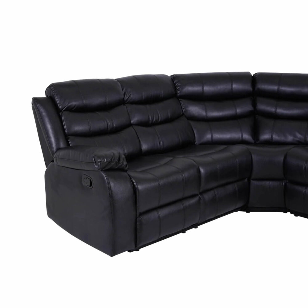 ROMA LEATHER BLACK CORNER