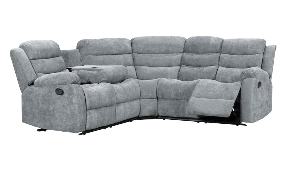 ROMA LINEN CORNER SOFA GREY