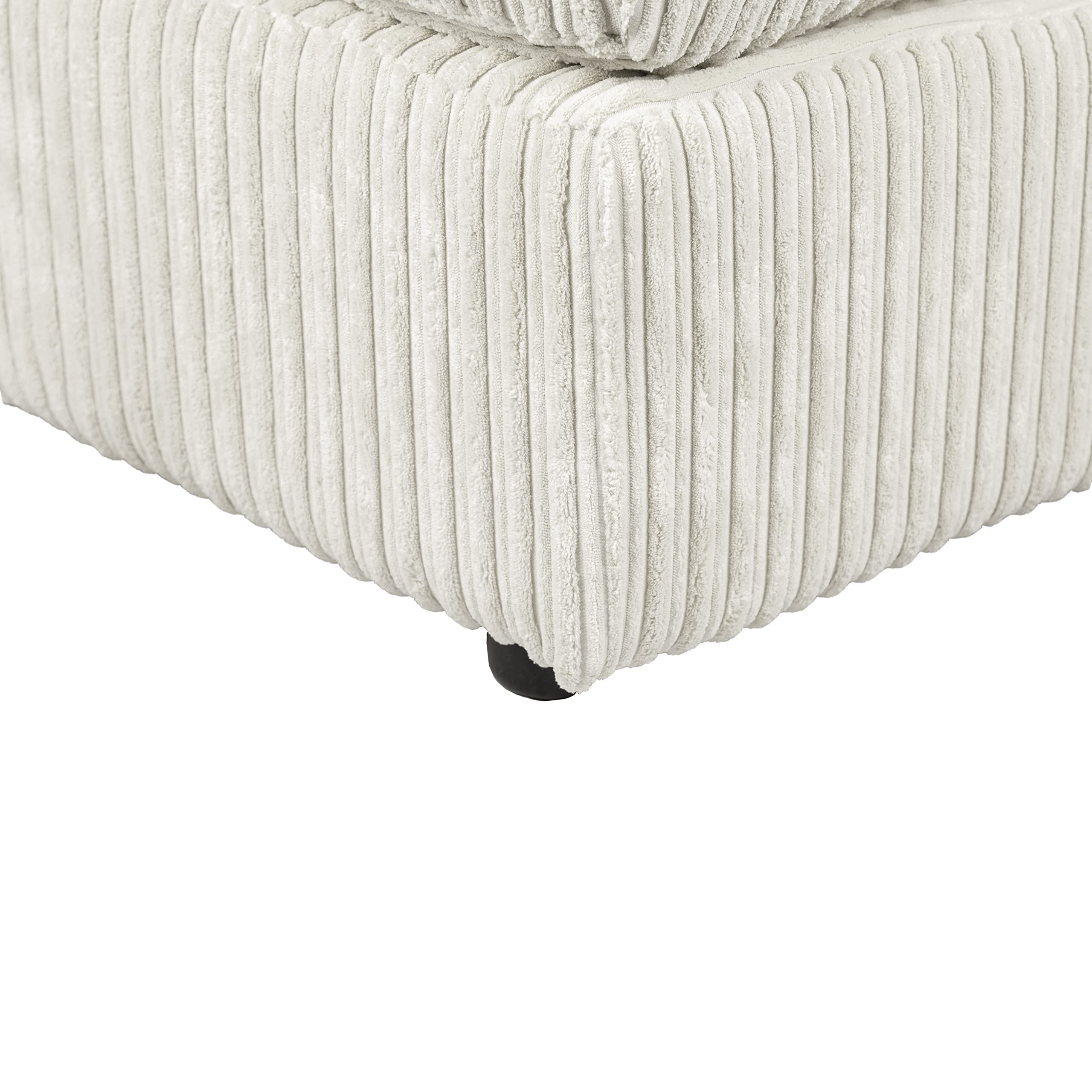 Dylan Footstool in Cream 4
