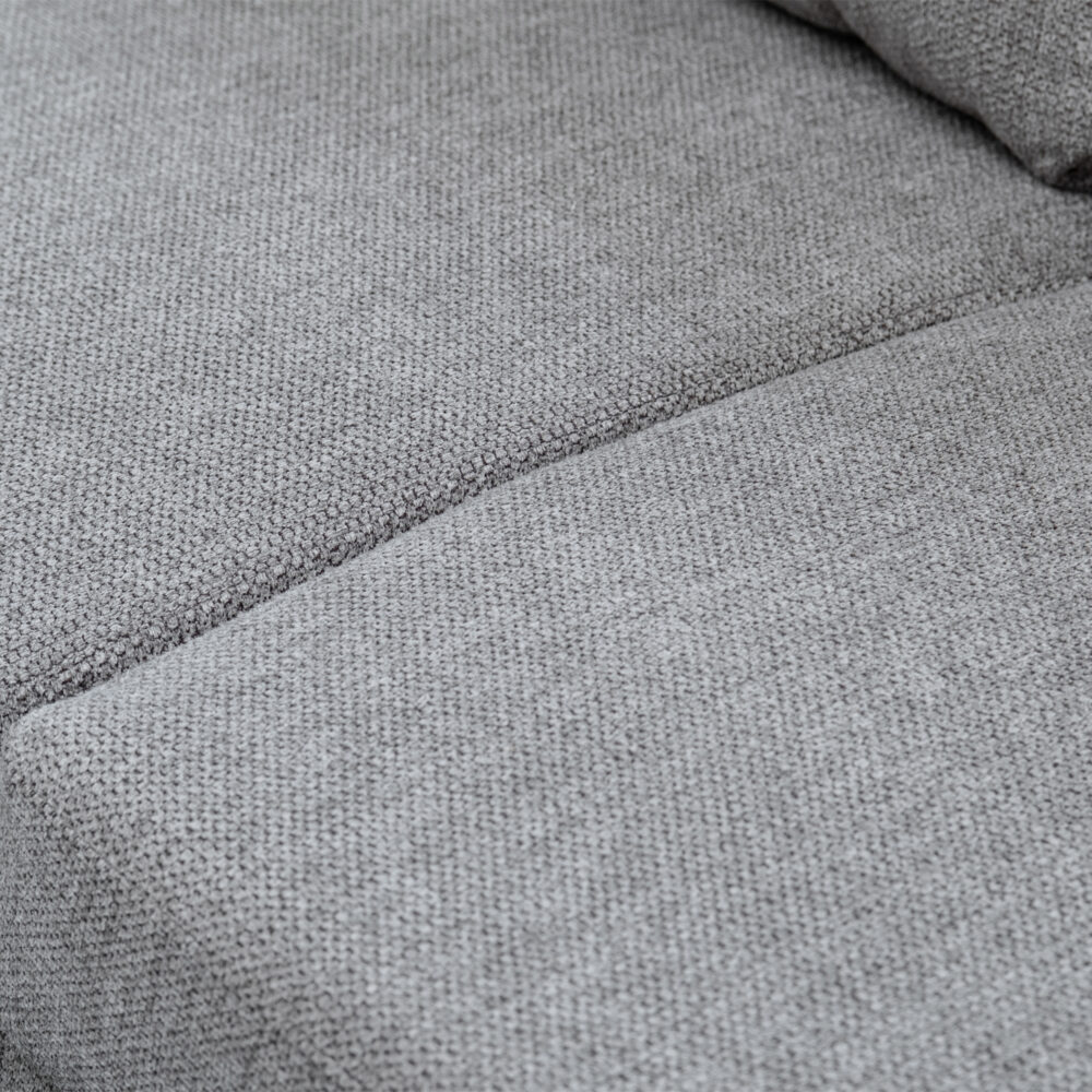 Berkley Linen 3+2 Seater Fabric Sofa in Grey