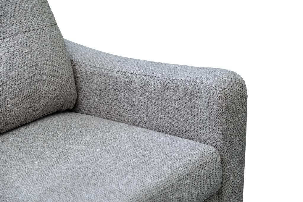 Berkley Linen 3+2 Seater Fabric Sofa in Grey