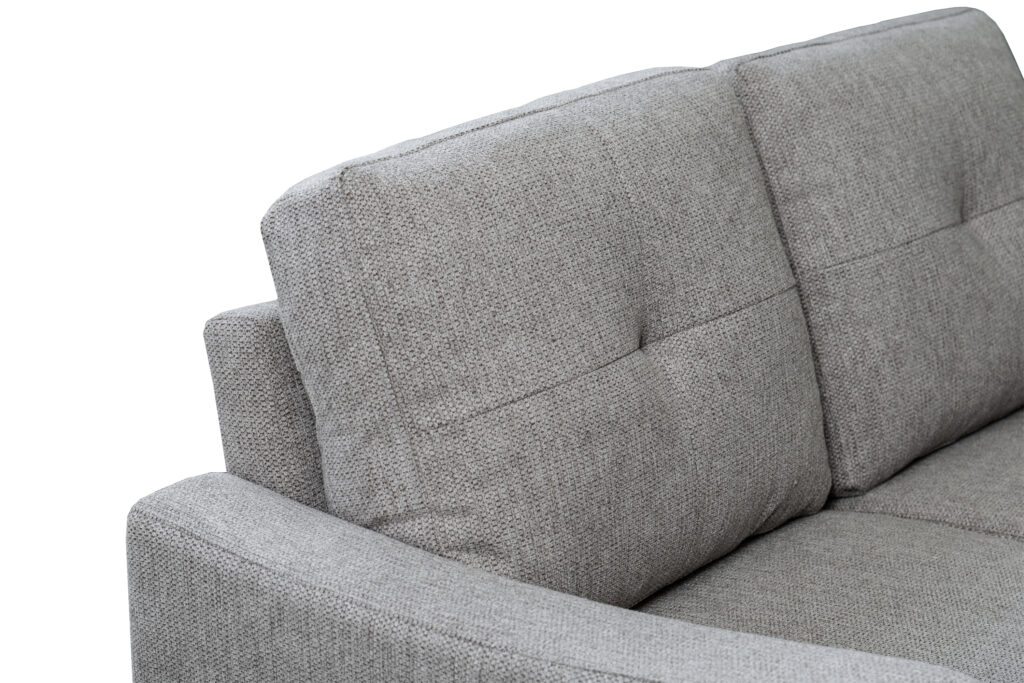 Berkley Linen 3+2 Seater Fabric Sofa in Grey