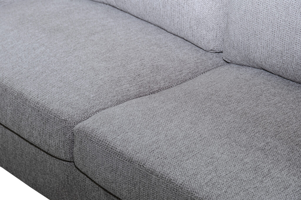 Berkley Linen 3+2 Seater Fabric Sofa in Grey