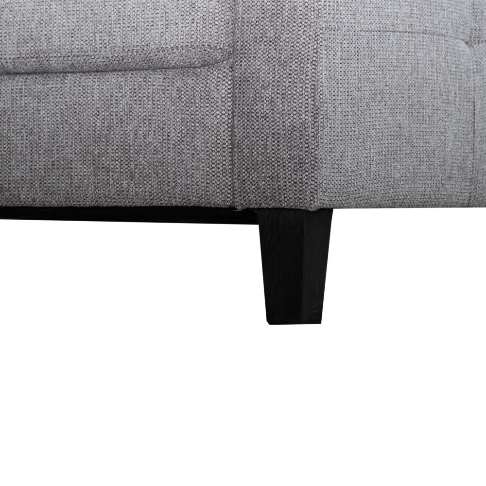 Berkley Linen 3+2 Seater Fabric Sofa in Grey