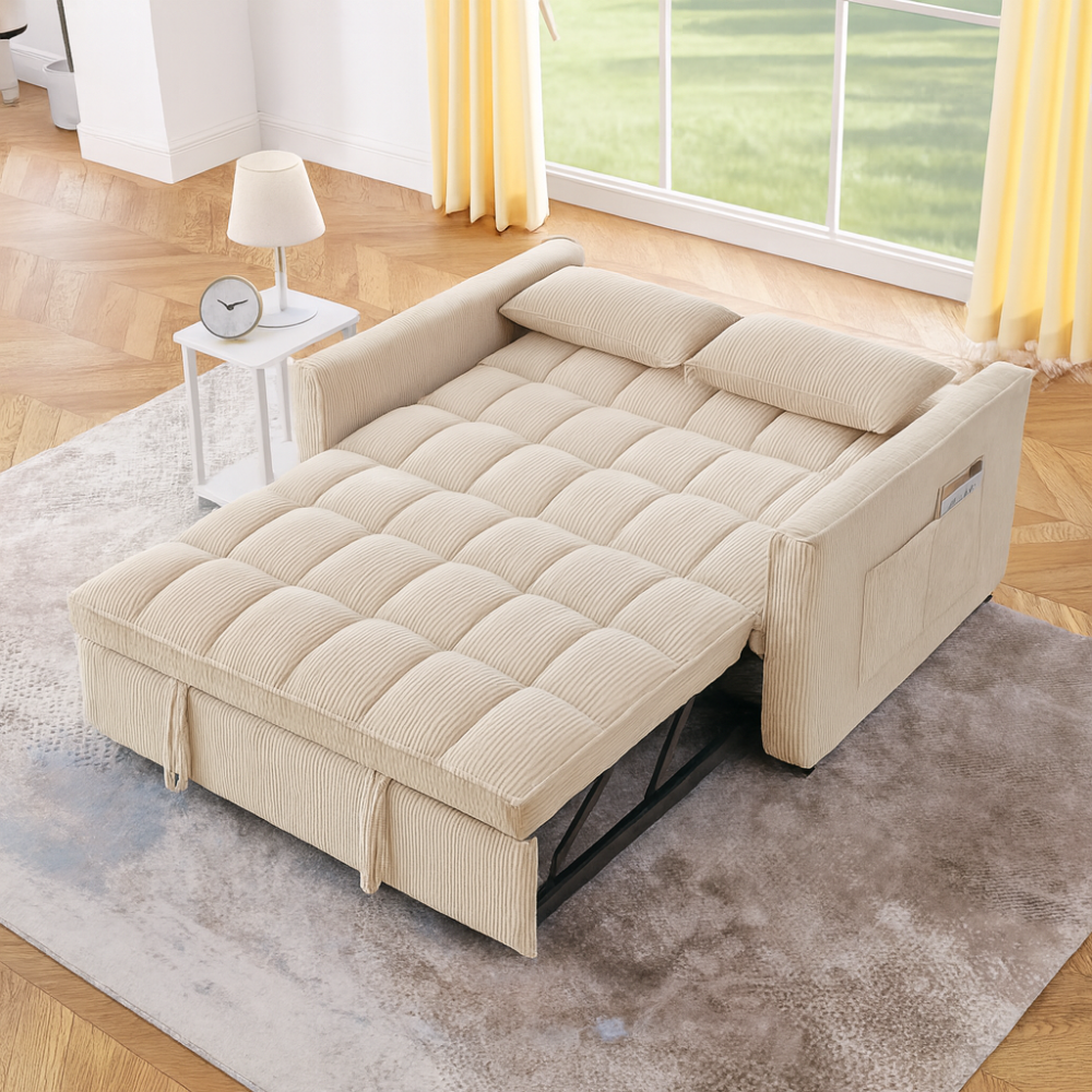 Modena Jumbo Cord Cream