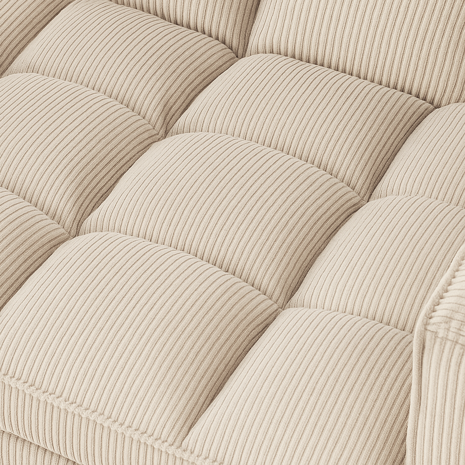 Modena Jumbo Cord Cream