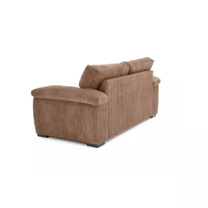 Amalfi Jumbo Cord Coffee Sofa 3+2 Fabric Sofa in Coffee Amalfi Jumbo Cord Coffee Sofa 3+2 Fabric Sofa in Coffee - Image 4