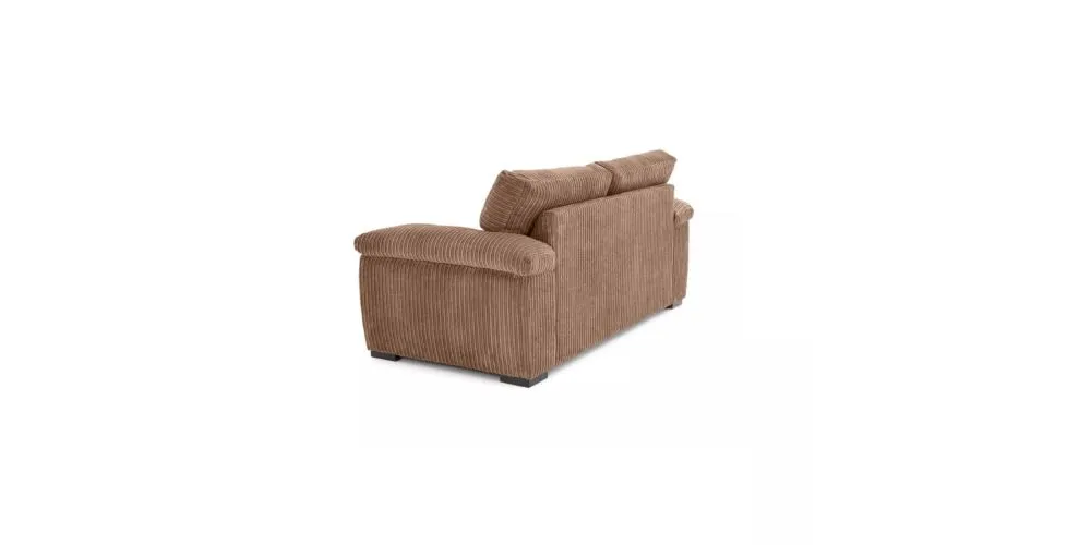 Amalfi Jumbo Cord Coffee Sofa 3+2 Fabric Sofa in Coffee Amalfi Jumbo Cord Coffee Sofa 3+2 Fabric Sofa in Coffee