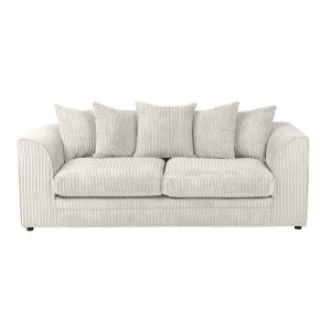 Dylan Jumbo Cord 3+2 Seater Fabric Sofa in Cream Dylan Jumbo Cord 3+2 Seater Fabric Sofa in Cream - Image 6