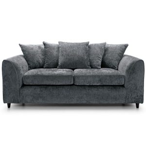 Alternative view of Dylan Chenille 3+2 Seater Fabric Sofa in Grey