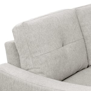 Berkley Linen 3+2 Seater Fabric Sofa in Beige Berkley Linen 3+2 Seater Fabric Sofa in Beige - Image 2