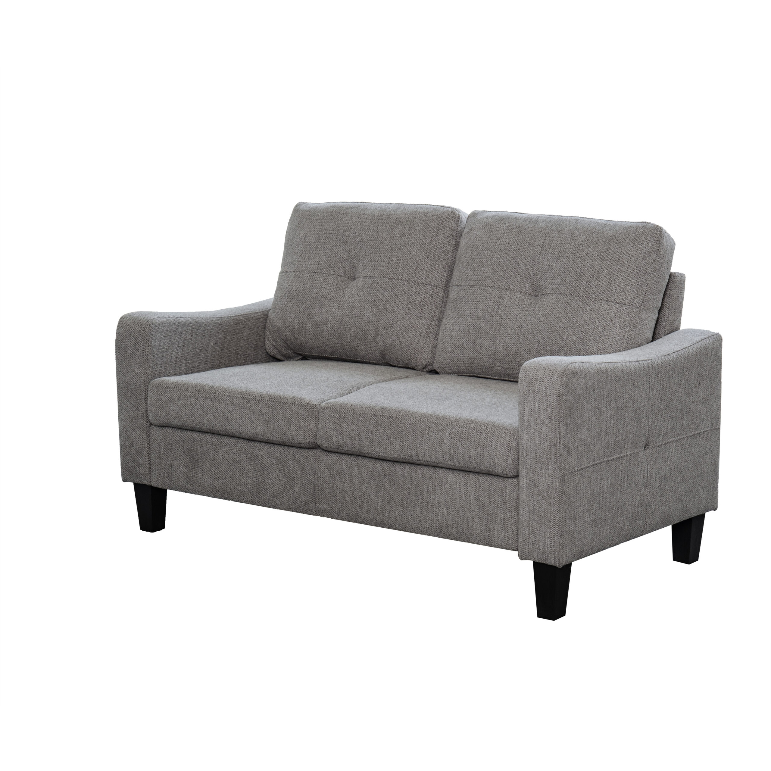 Berkley Linen 3+2 Seater Fabric Sofa in Grey Berkley Linen 3+2 Seater Fabric Sofa in Grey - Image 5