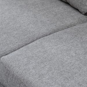 Berkley Linen 3+2 Seater Fabric Sofa in Grey Berkley Linen 3+2 Seater Fabric Sofa in Grey - Image 7