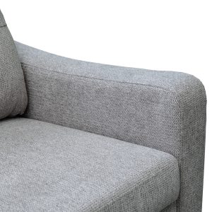 Berkley Linen 3+2 Seater Fabric Sofa in Grey Berkley Linen 3+2 Seater Fabric Sofa in Grey - Image 6