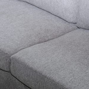 Berkley Linen 3+2 Seater Fabric Sofa in Grey Berkley Linen 3+2 Seater Fabric Sofa in Grey - Image 8