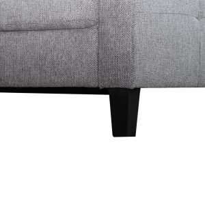 Berkley Linen 3+2 Seater Fabric Sofa in Grey Berkley Linen 3+2 Seater Fabric Sofa in Grey - Image 9